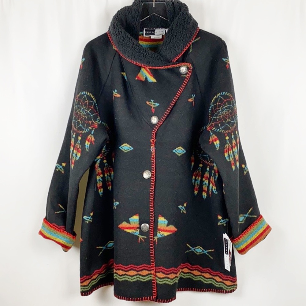 Rhonda Starks Black Indian Dreams Teton Coat - Picture 4 of 11